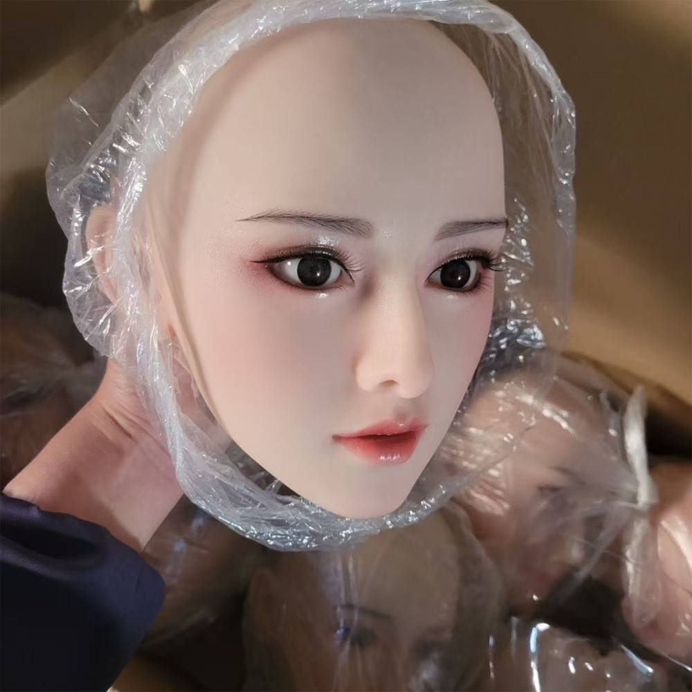 Advanced Makeup Mannequin Head - M16 Interface, Detachable Wig, Single Head