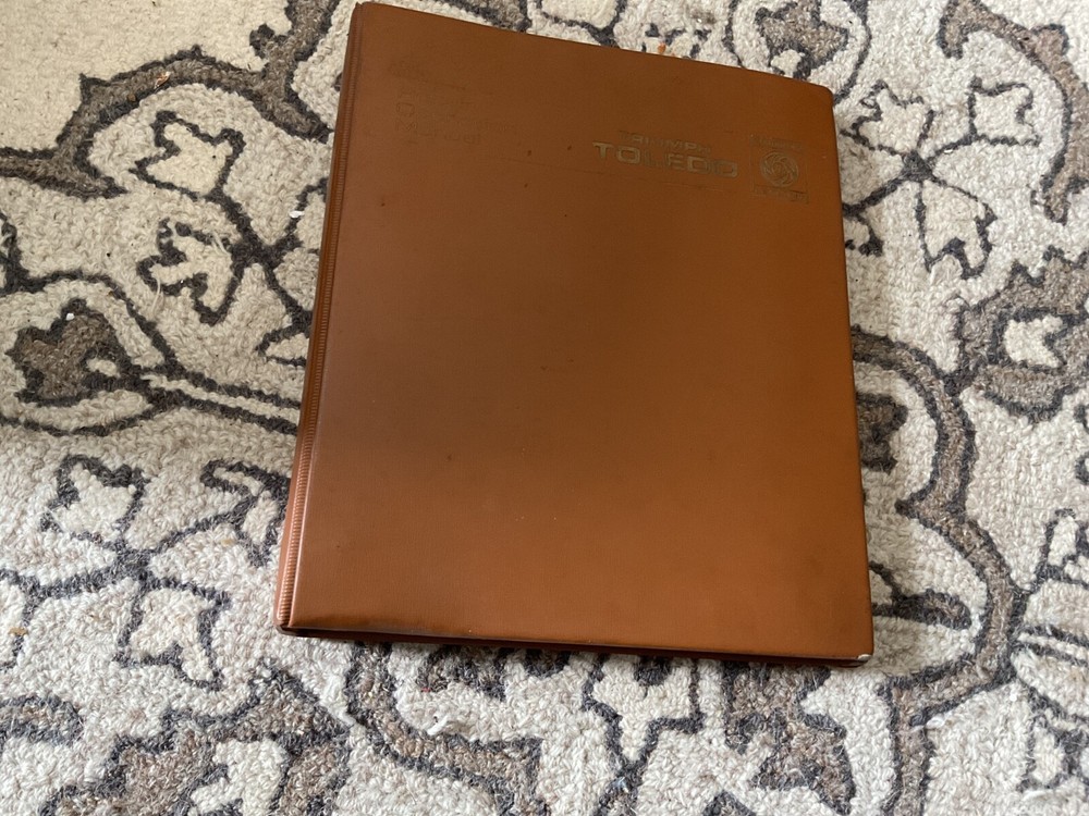 vintage triumph toledo workshop manual