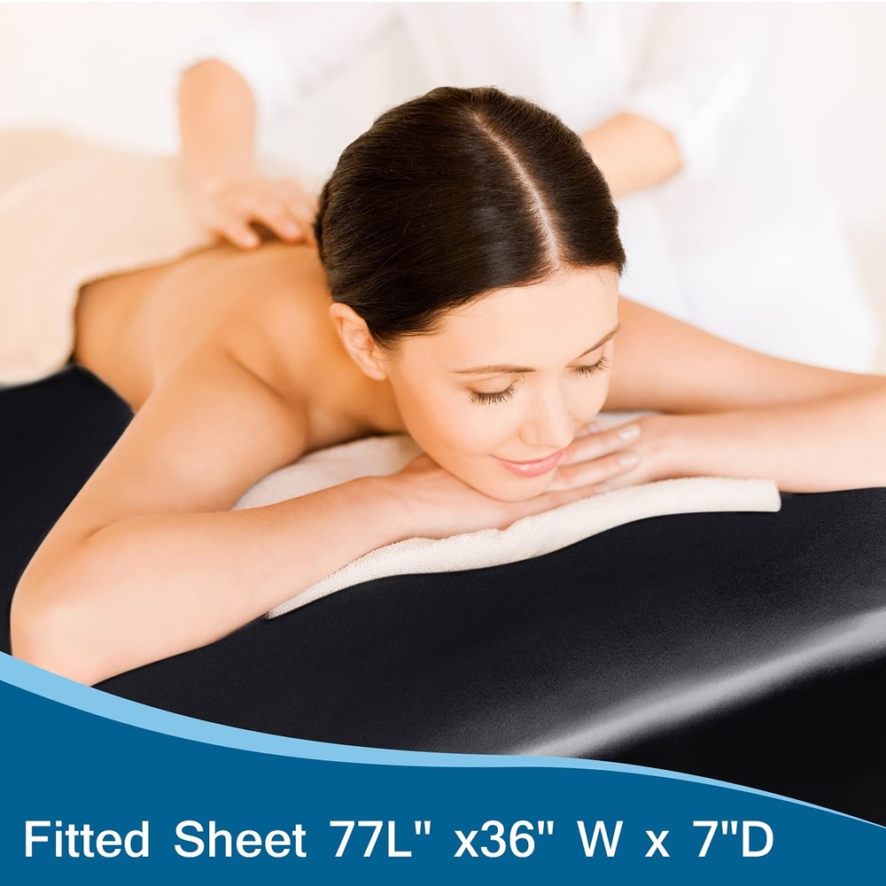 Massage Table Cover Silky Massage Table Sheets Reusable Spa Bed Sheets Salon Tab