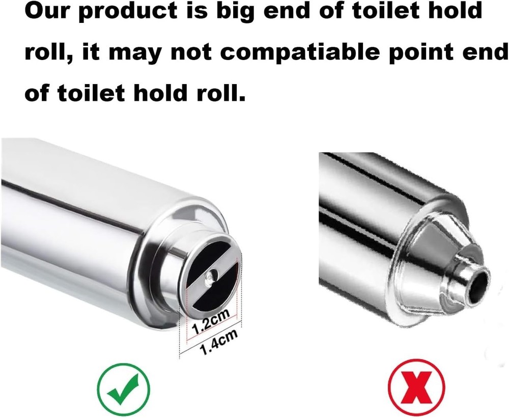 Toilet Paper Holder Spool Replacement Spring Roll Spindle Insert Tissue Shaft N