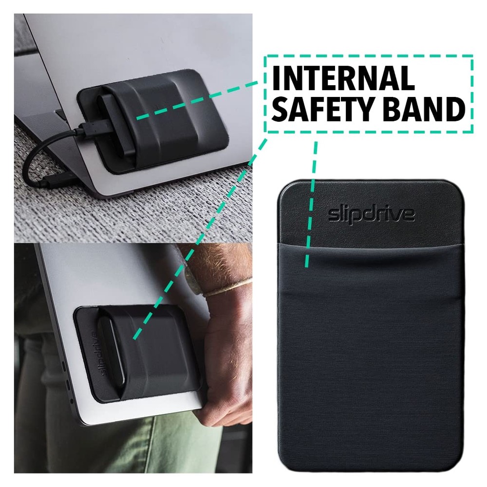 - Portable Hard Drive Sleeve for Laptop - SSD Solid State Drive - Reusable Ad...