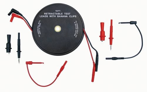 Lang Tools 1176 7 Piece Retractable Test Lead Set