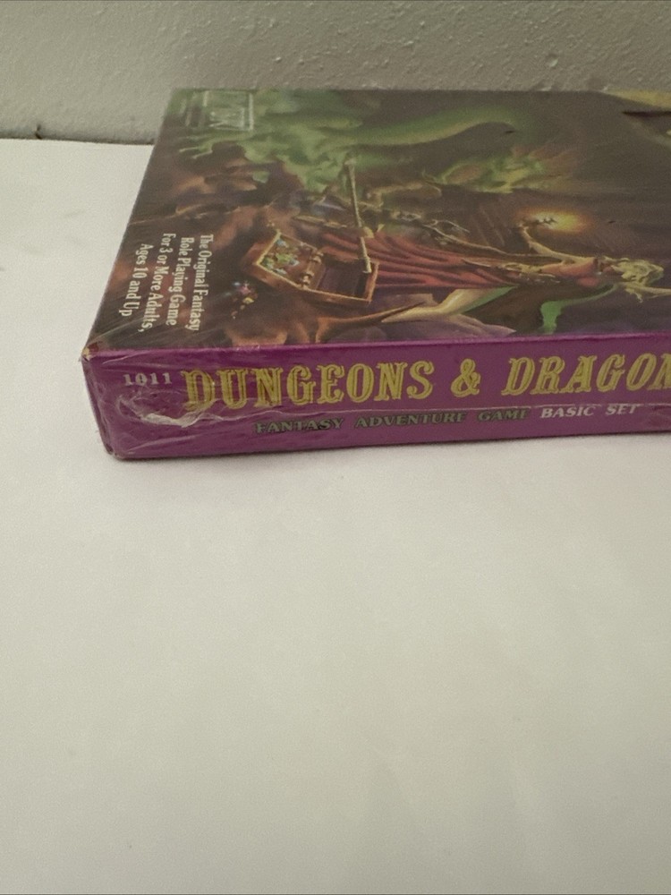 TSR Dungeons & Dragons Basic Boxed Set 8th Print 1981 w/Dice Sealed SW!