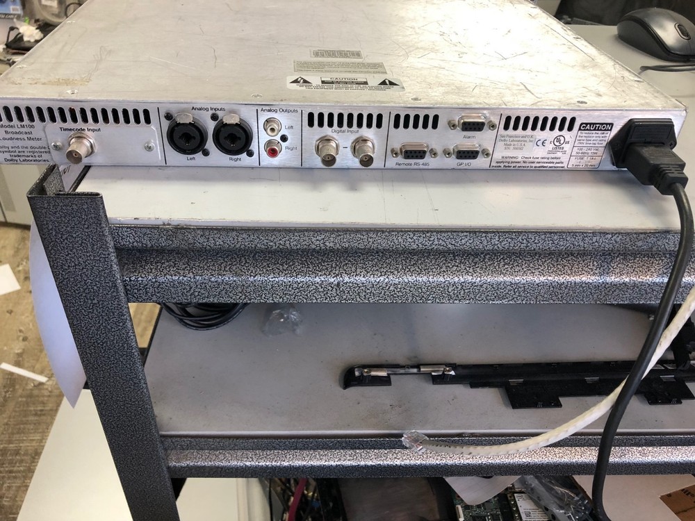 Dolby LM100 Broadcast Professional Loudness Meter **TESTED **