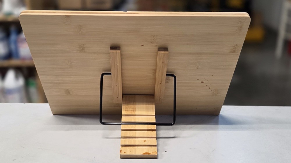 Bamboo Adjustable Book Stand 15”x11”