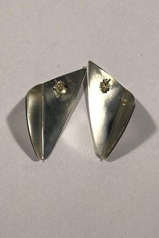 Hans Hansen Sterling Silver Earrings Studs
