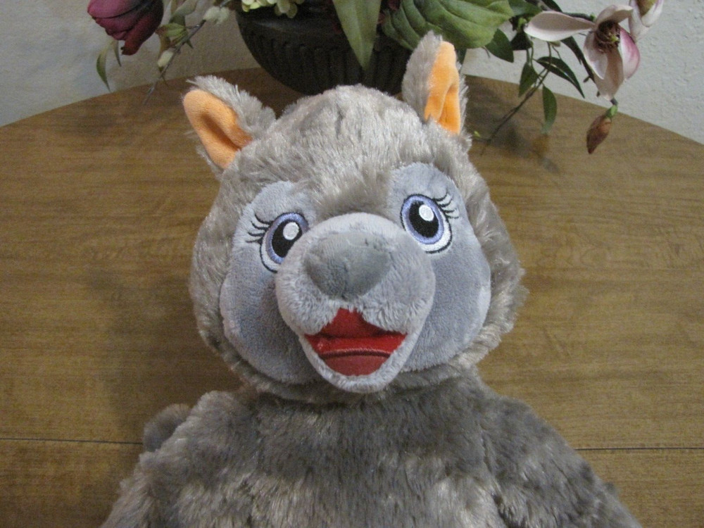 BUILD A BEAR VIOLET THE WOLF PLUSH