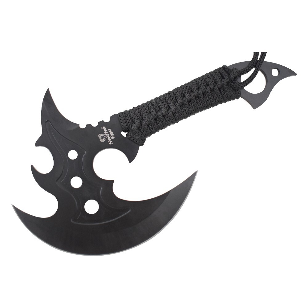 11" Snake Eye Tactical Throwing Hatchet Razor Sharp Tomahawk with Carrying Case