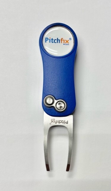 Pitchfix Original 2.0 Golf Divot Tool - Blue