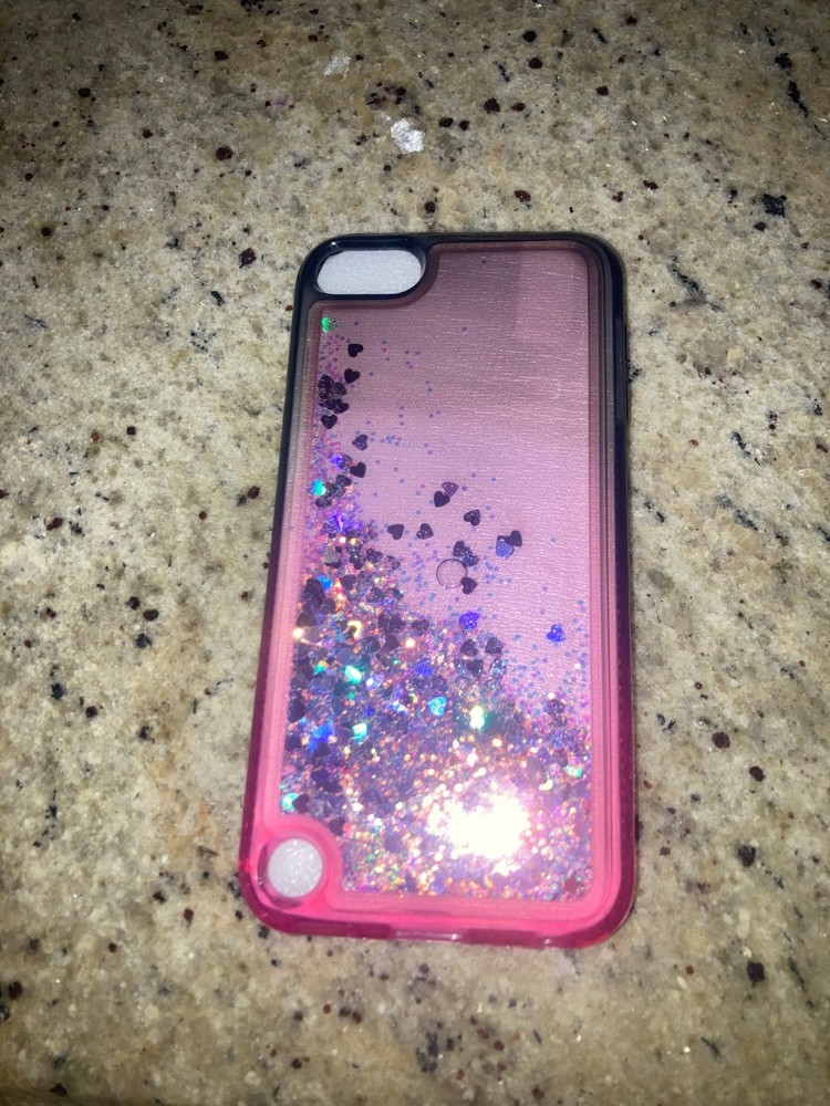 Bedazzled liquid ipod touch cover