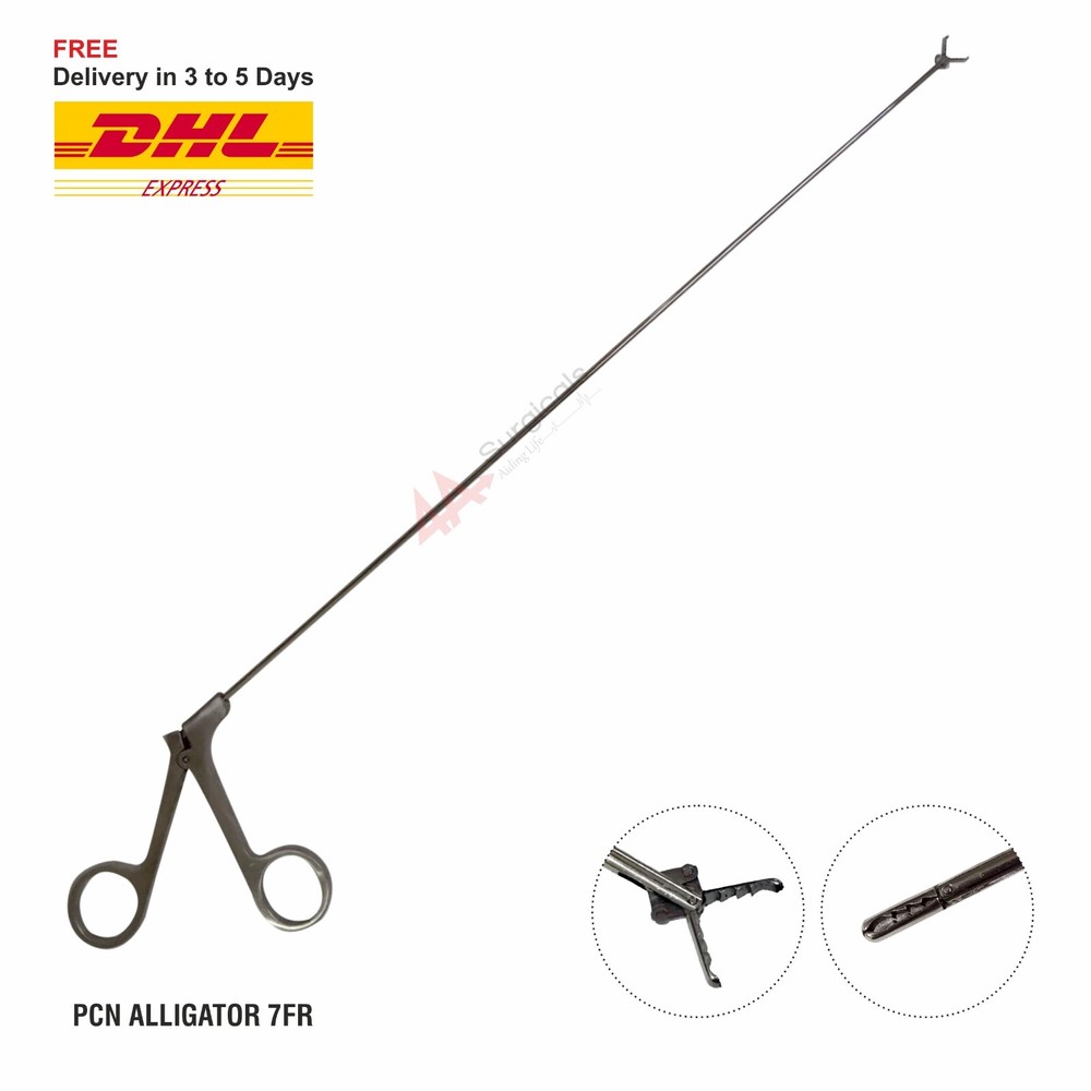 4A NEW PCNL ALLIGATOR FORCEP 7FR 38CM