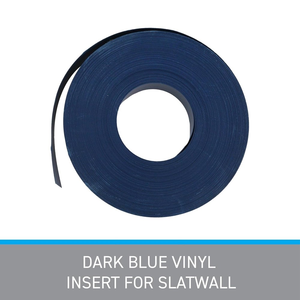 Vinyl Inserts Slatwall Panel Blue Shelving Display 260 ft 1 Roll Decorative