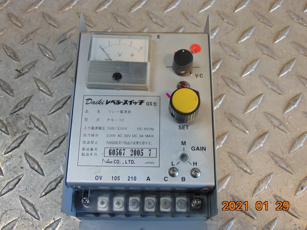 DAIKI PS-12 MAKE CO LTD