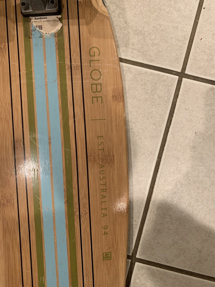 2014 Globe Pin City Bamboo Longboard Complete