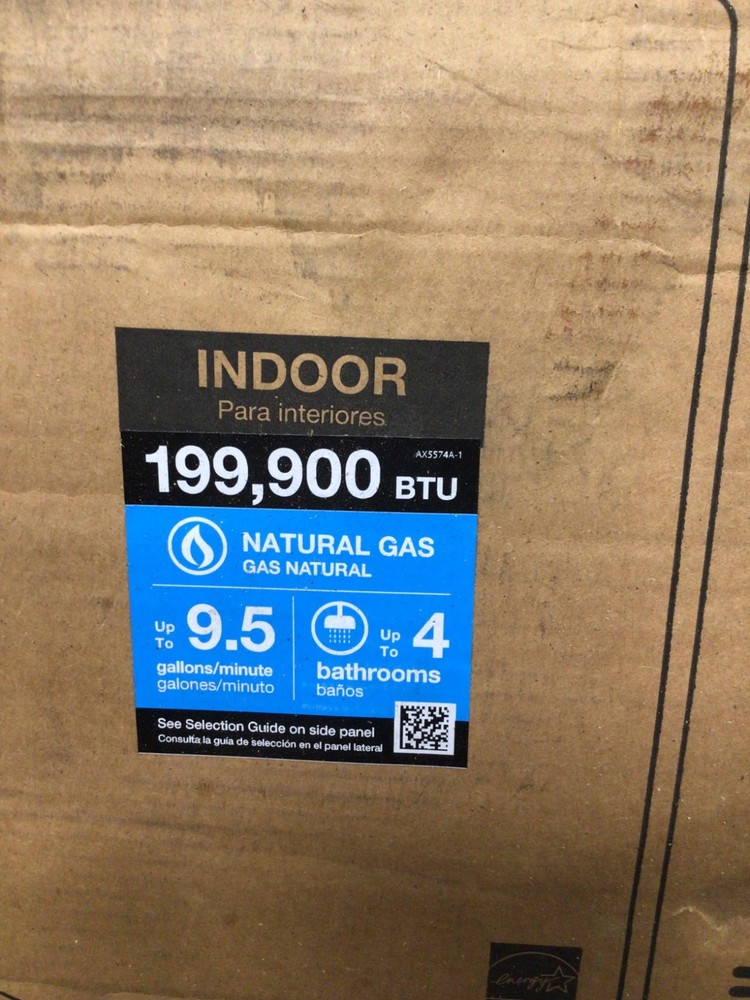 RHEEM RTGH-95DVLN-2 Indoor Natural Gas Condensing Tankless Water Heater NEW