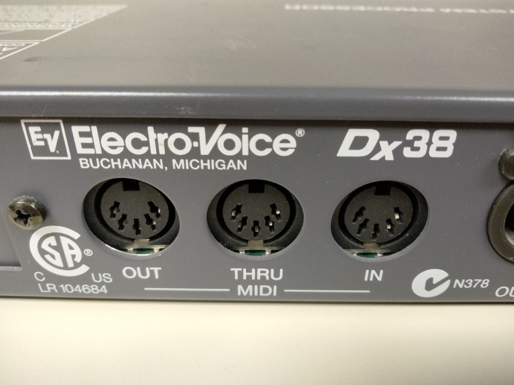 EV Dx38 24 Bit Digital Sound Processor - Low Hours