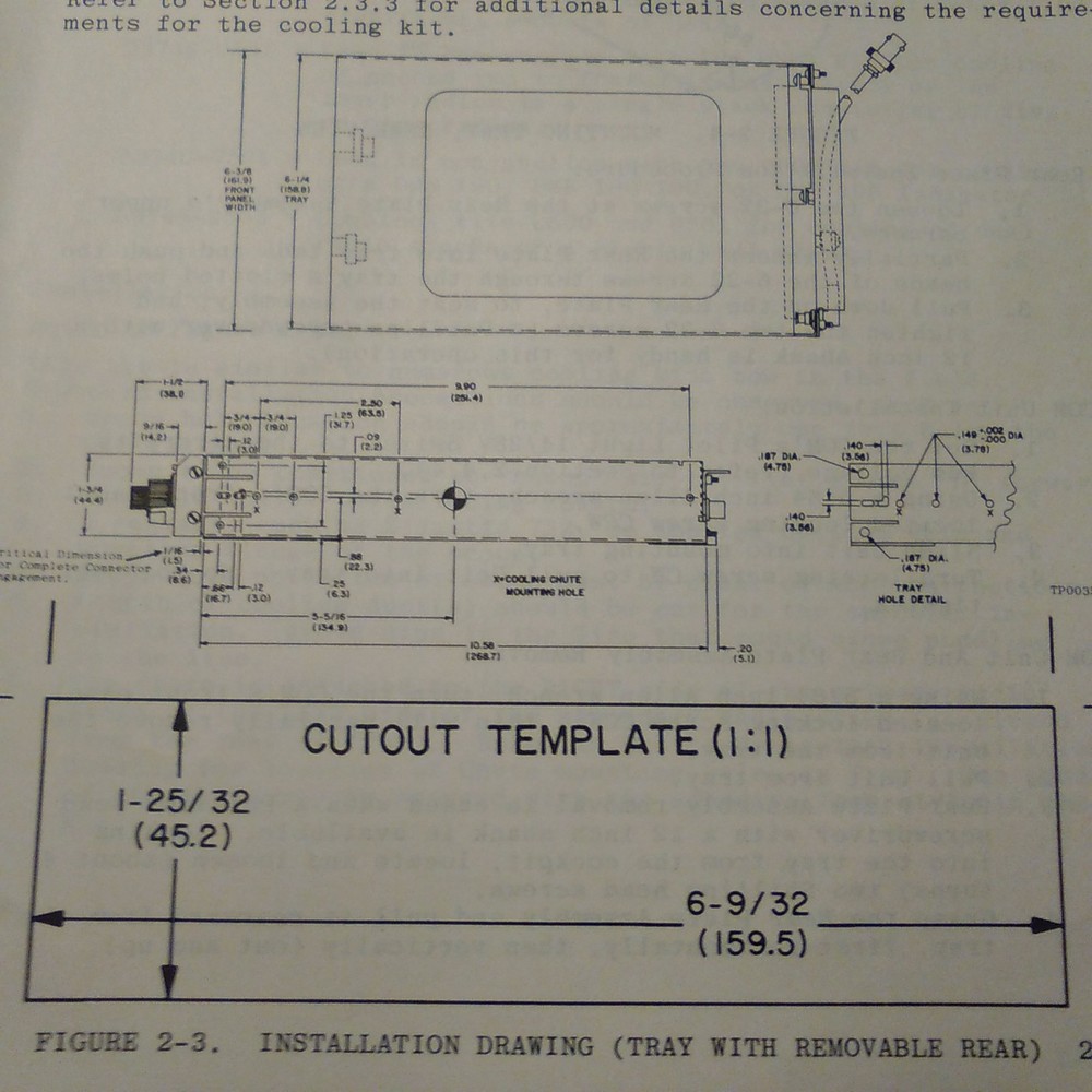 Narco Com 200 TSO Transceiver Install Manual