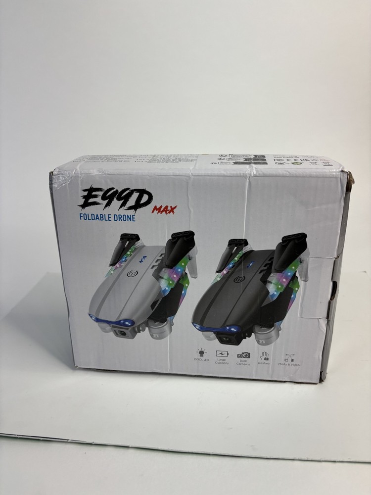 E99D Max Foldable Drone With Controller App Control, FPV Live Video/Photo