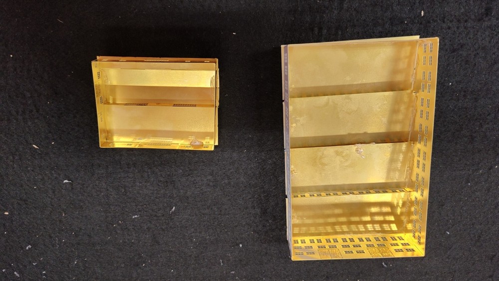 1/350 Scale Brass Buildings, Built.