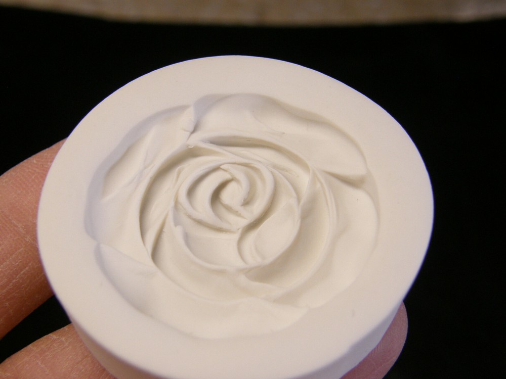Rose Polymer Clay Mold (MD1130)