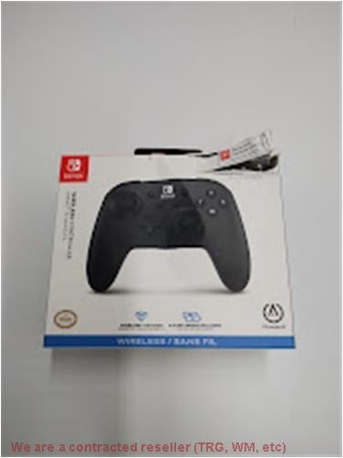PowerA Jet Black Wireless Controller - Nintendo Switch: Bluetooth, SEE DETAILS