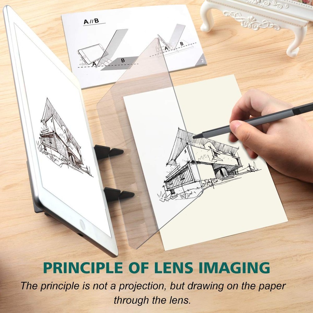 Optical Drawing Board Portable Optical Tracing Board Image Drawing Board Trac