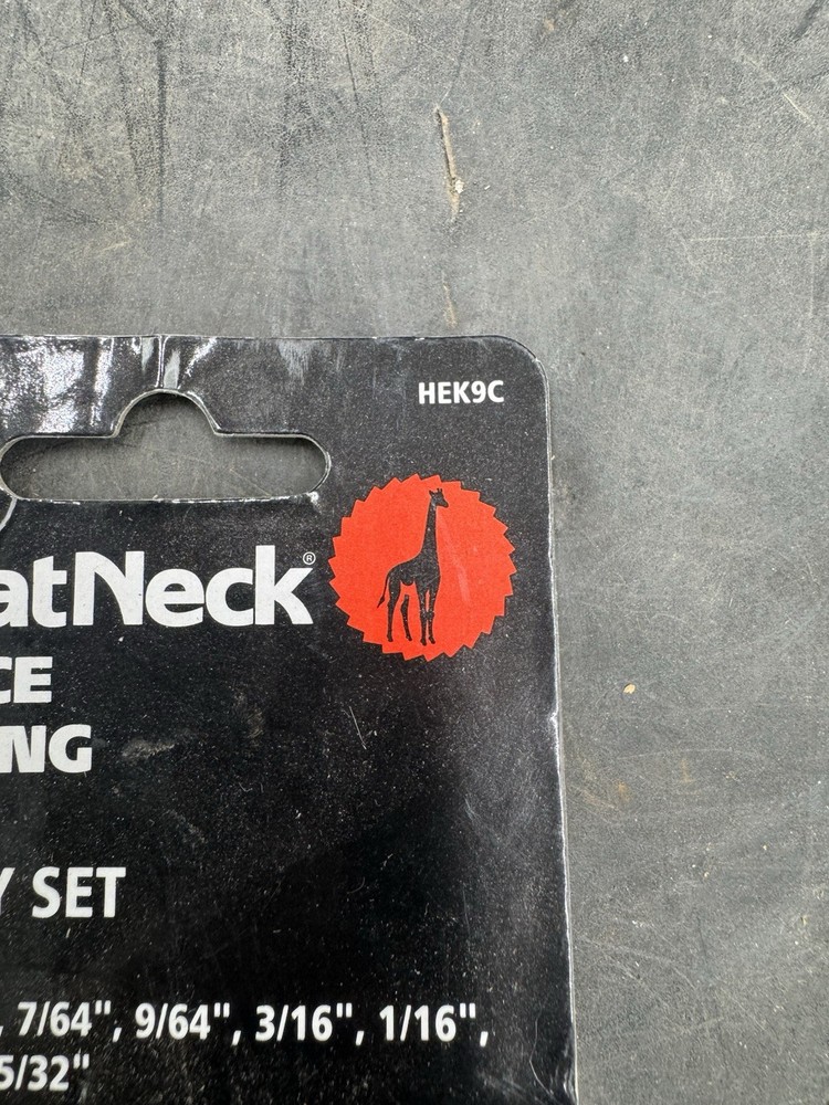 GreatNeck Folding Hex Key Set HEK9C