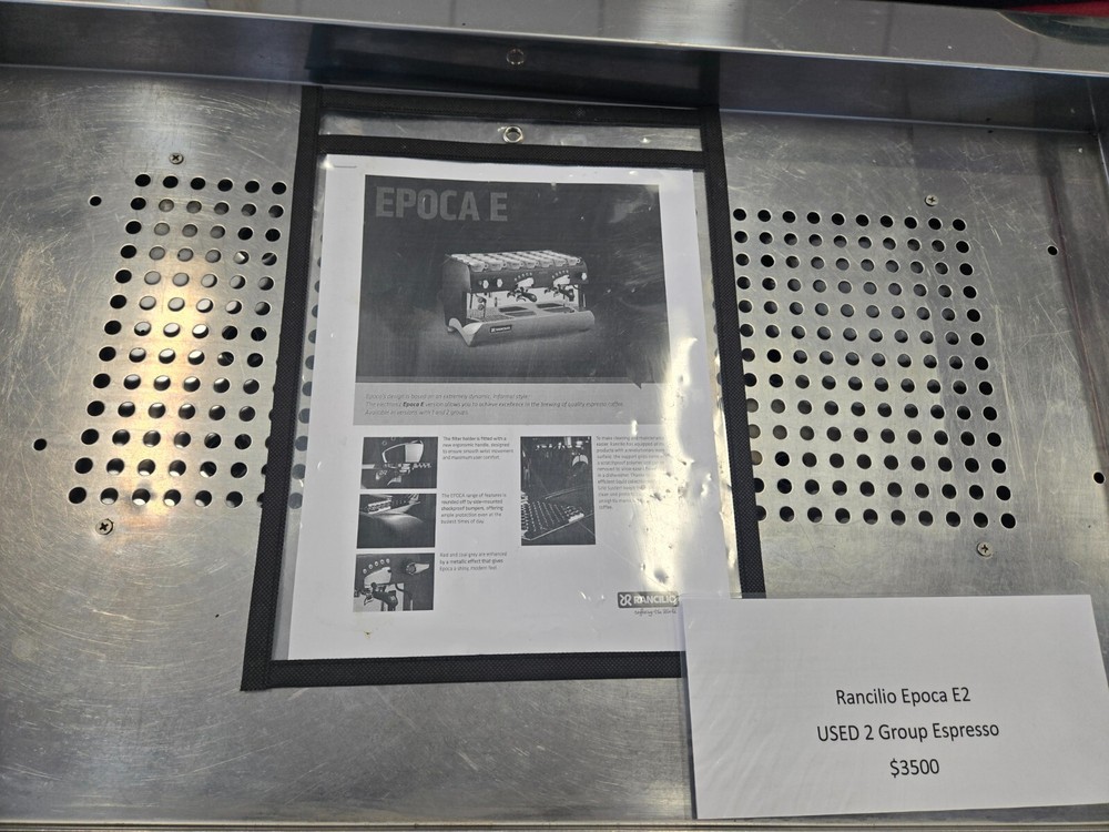 Rancilio Epoca E2 2 Group