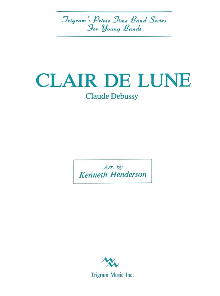 Clair De Lune for Band