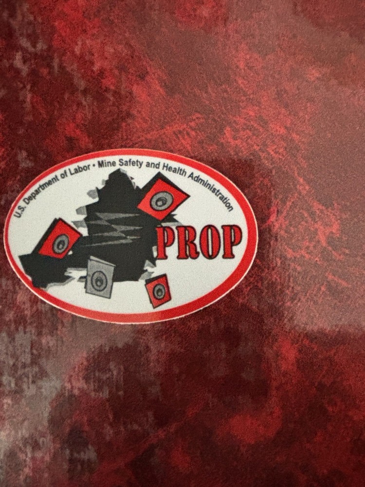 Coal Mining Stickers. Nice Vendor