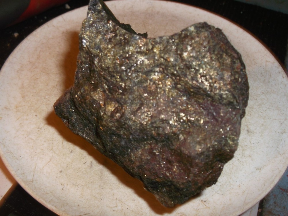Gold, silver, copper, 474 grams samples ,ore high grade .