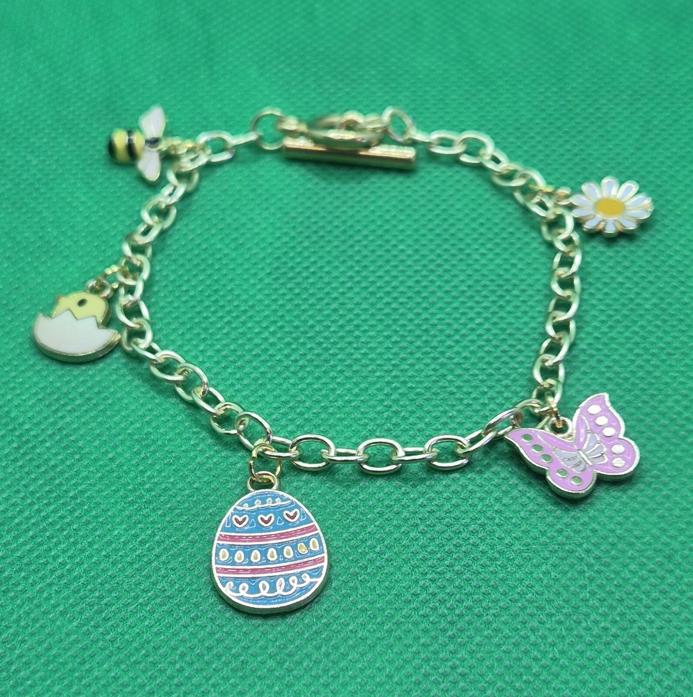 Charm Bracelet Easter theme