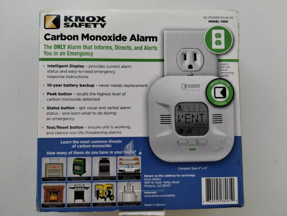 Talking Carbon Monoxide Alarm