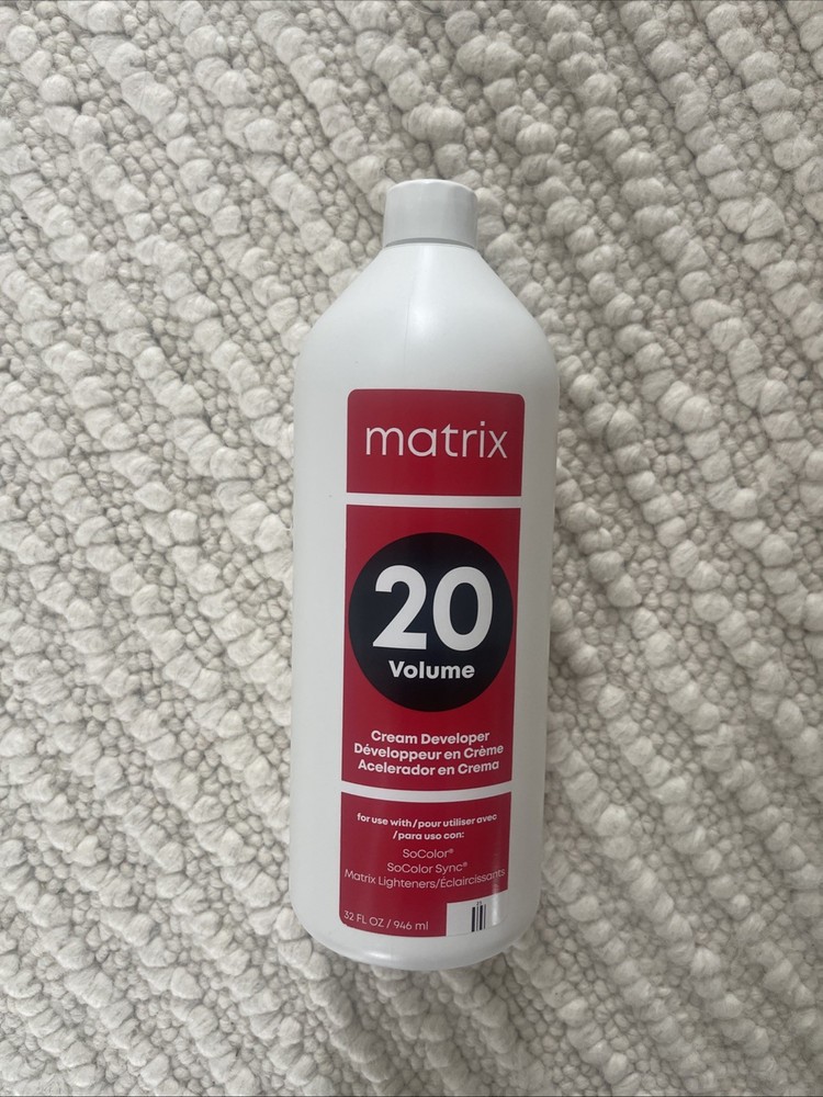 Matrix 20 volume cream developer 32 oz for Socolor Logics Light Reactions