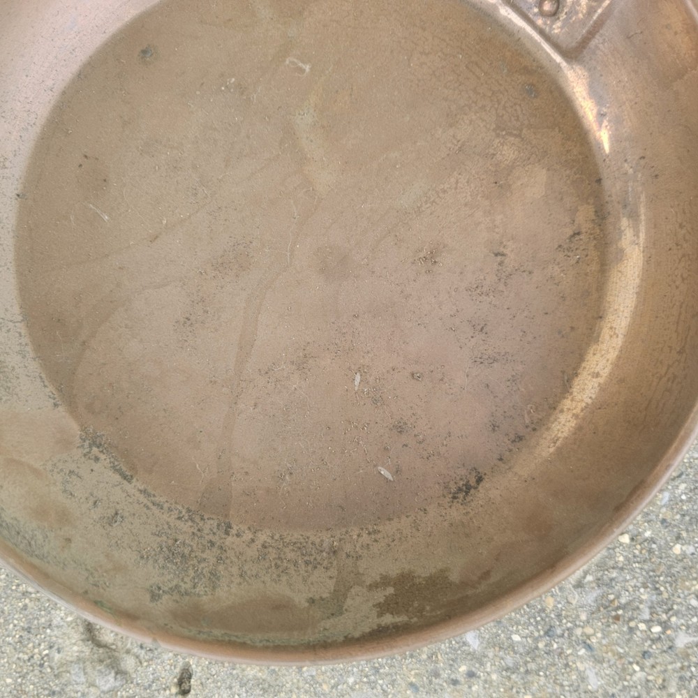 Vintage Bed Warmer.. Possible Copper Pot.