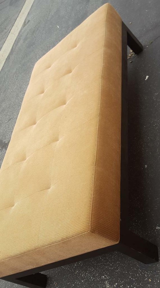 Wonderful Large Size Upholstered Bench Solid Wood Frame - VGC - GREAT BENCH