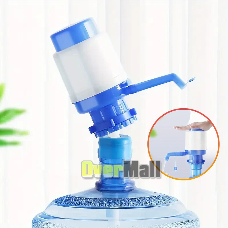 Manual Water Pump for 3–6 Gallon Bottles BPA-Free Hand Press Dispenser