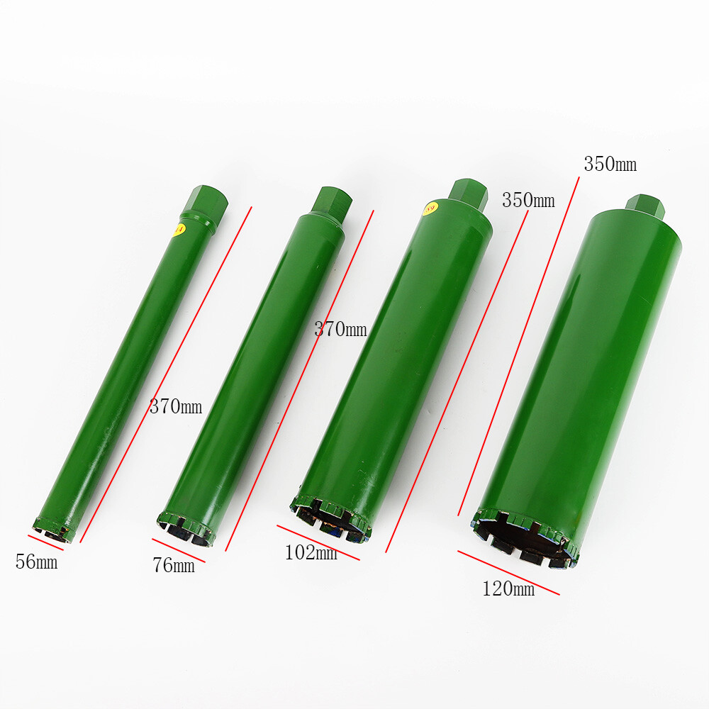 Core Drill Set Wet Diamond Concrete Core Drill Bit 4Size 2.2"/3"/4"/4.72" Thread