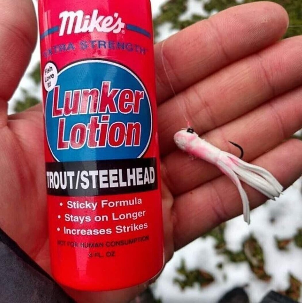 Atlas Mike's Lunker Lotion, Herring/Blue, Regular
