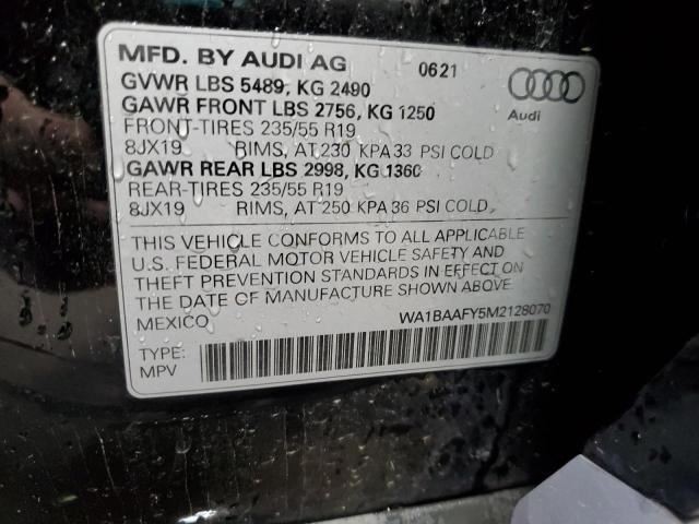 Q5 2021 Transmission Shift 938939
