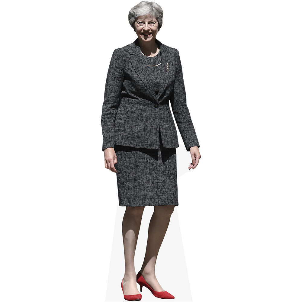 Theresa May (Skirt) Mini Size Cutout