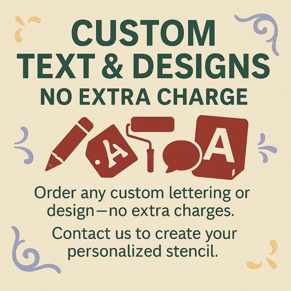 Magical Witchcraft Design Stencil for Creative Projects - StencilAir