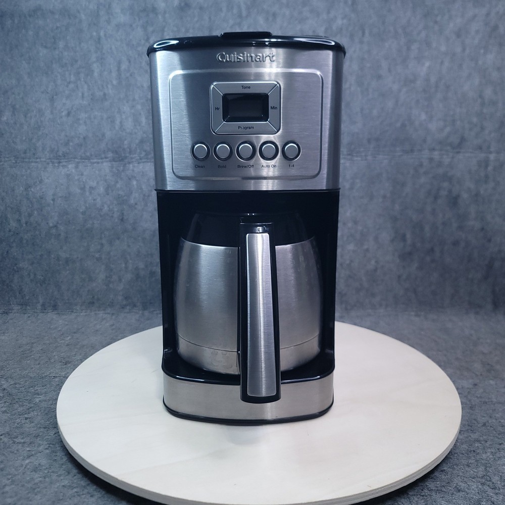 Cuisinart DCC-3400 12-Cup Programmable Coffeemaker Thermal Stainless Silver
