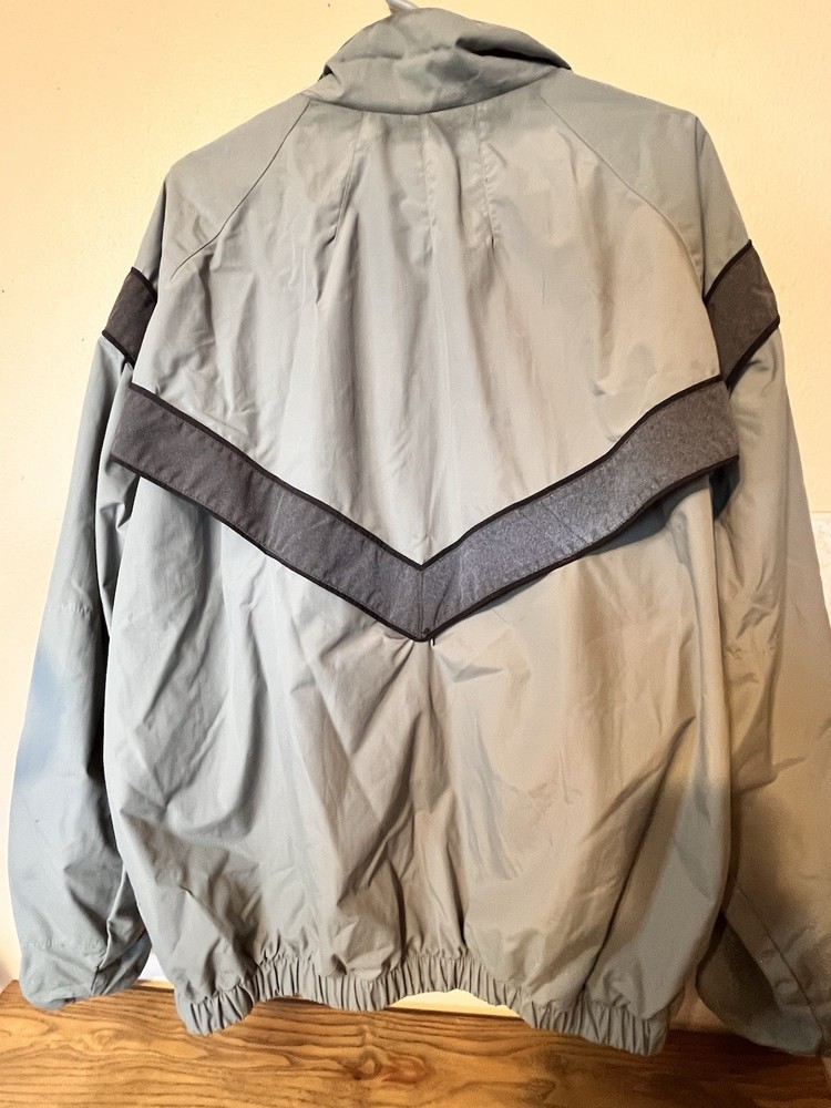 US Army Uniform IPFU Jacket Reflective Workout Gray Size Large