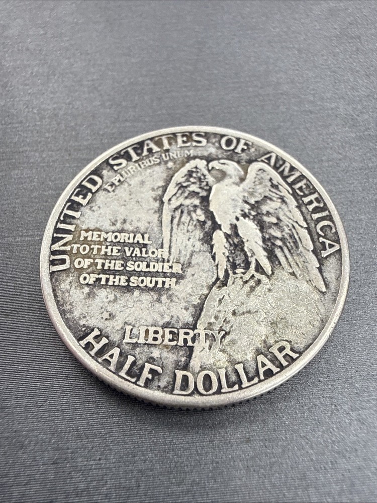 1925 Stone Mountain Commemorative Silver Half Dollar