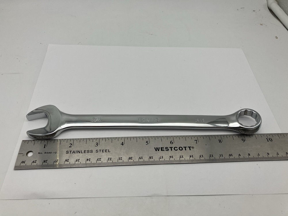 Genius Tools 3/4" 12 pt Combination Wrench 759224