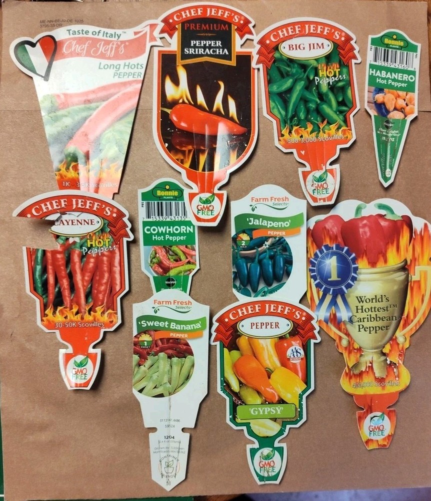 9 Pepper Super Hot Pepper Mix