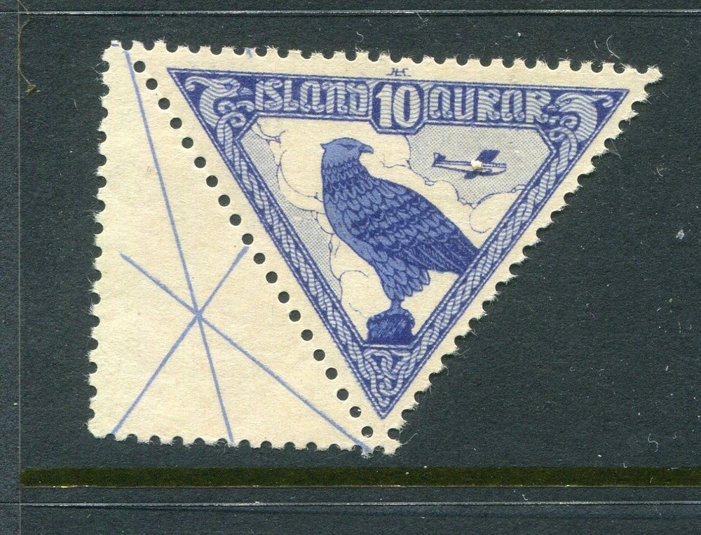 Iceland #C3 Eagle 10 Aur [Mint Hinged]