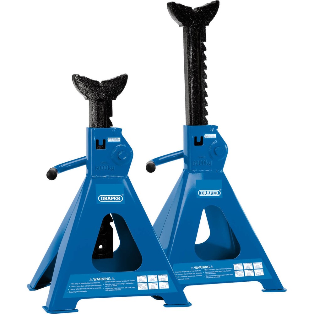Draper Ratchet Axle Stands 3 Tonne