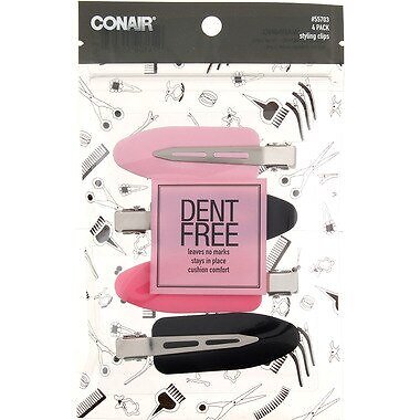 Conair Dent Free Styling Clips, 4 pack